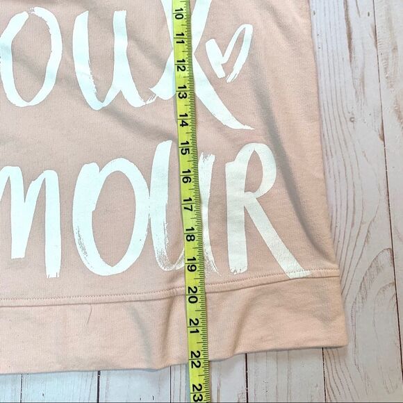 Ann Taylor Loft Pink Mon Doux Amour Sweater Sz Sm - Picture 6 of 7